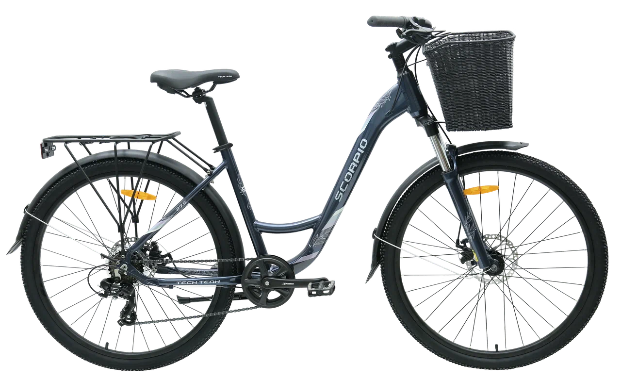 картинка Велосипед Tech Team Scorpio 27,5" (черный) | велосалон Драйв г. Липецк