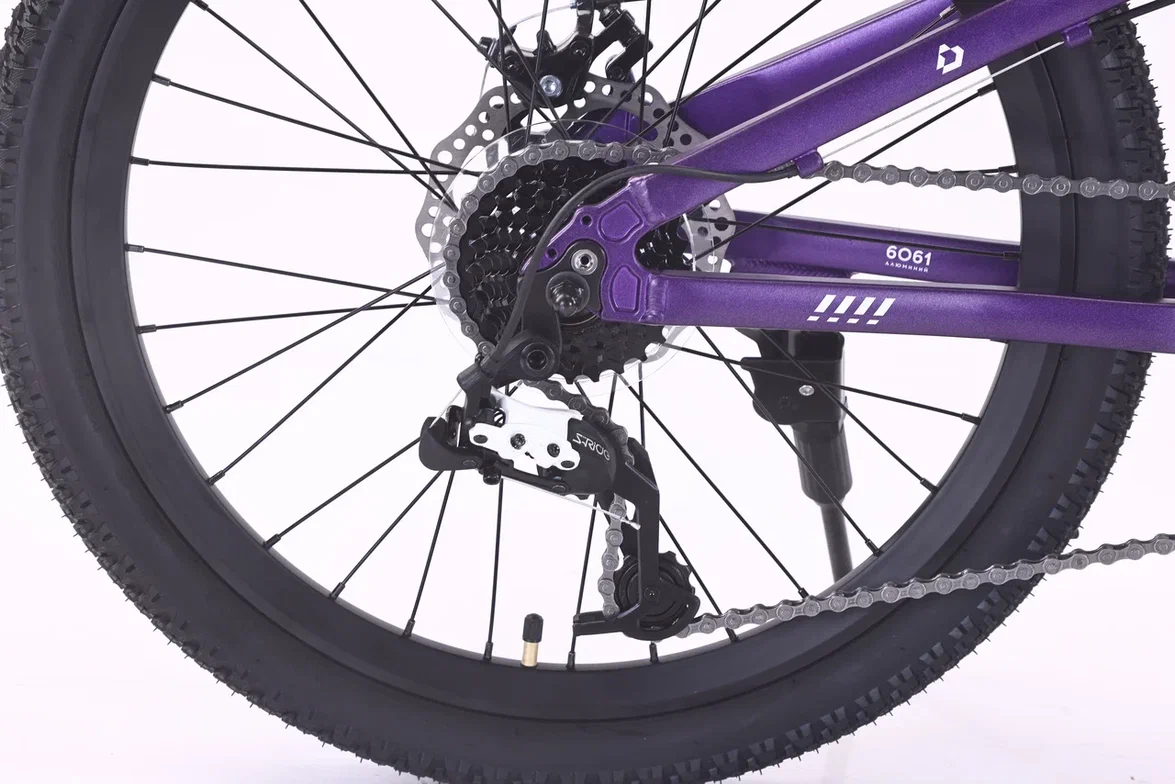 Велосипед Doka Астра 22" (фиолетовый) 2026 (10,5")